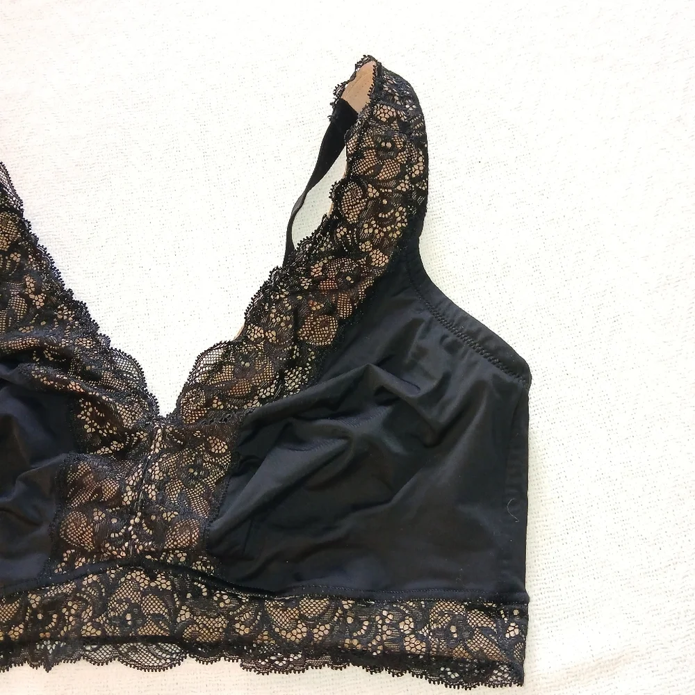 NWOT Sz.38DD Womens Olga Lace Escape Wire Free Bra - Picture 2 of 7